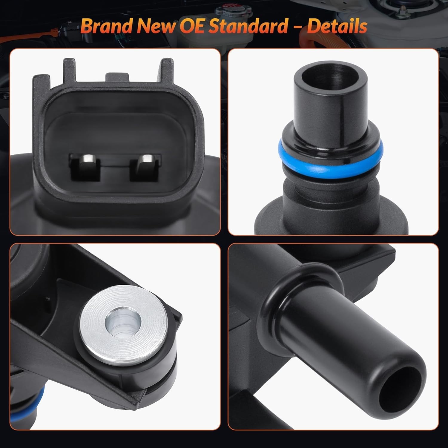 Vapor Canister Purge Valve Solenoid EVAP Compatible for Ford F-150,Escape, Explo