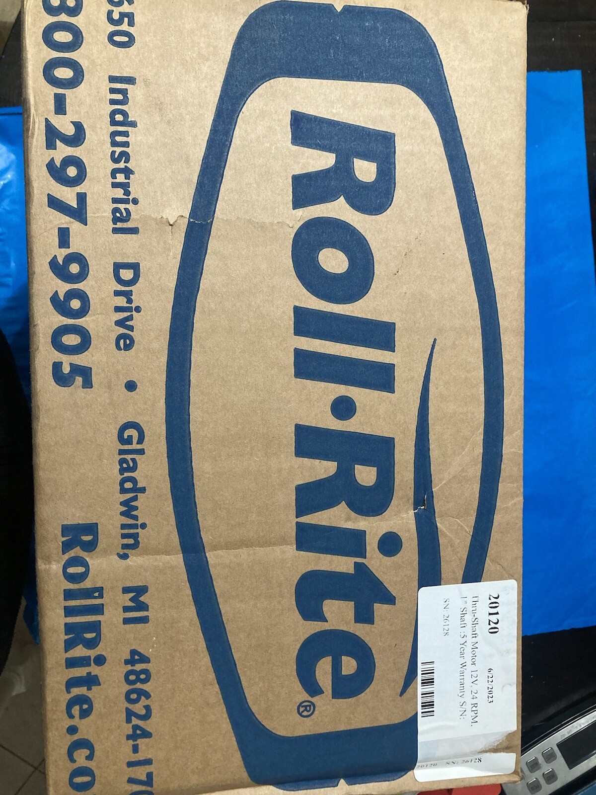 Roll Rite 20120 Electric Tarp Gear Motor for Cable System