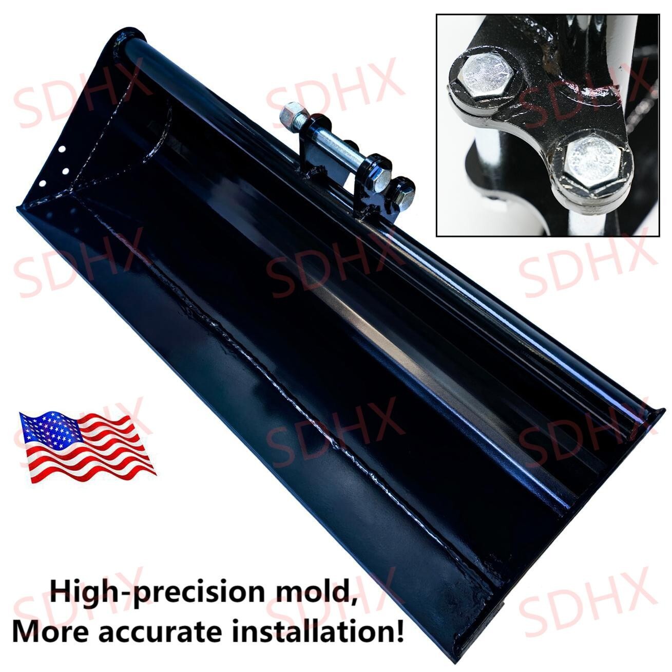 High quality 1000mm Bucket Attachment For Mini Excavator 0.8ton-1.5ton