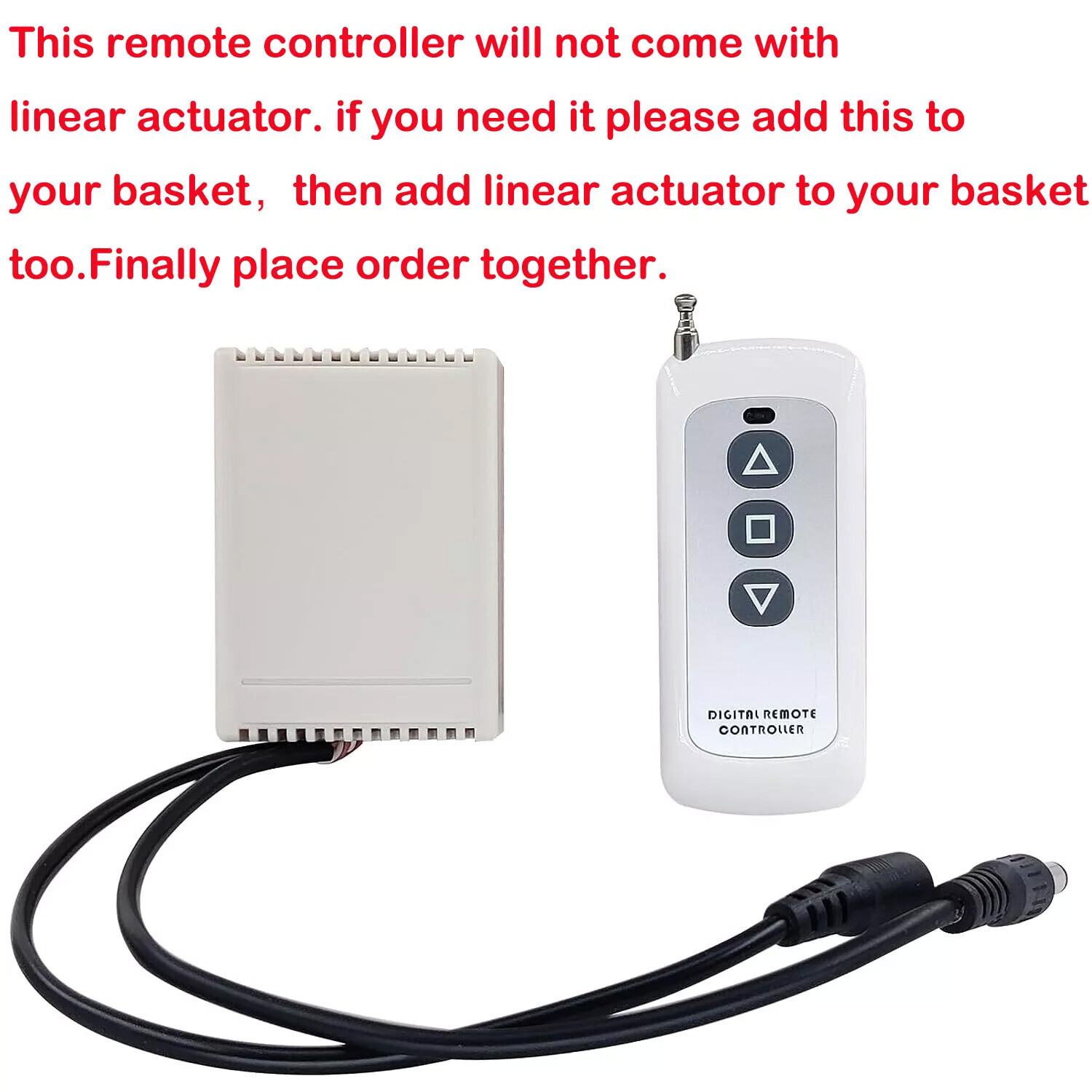 Linear Actuator 12V Heavy Duty Waterproof Stroke 2"~40" 1000MM 3000N 660lbs