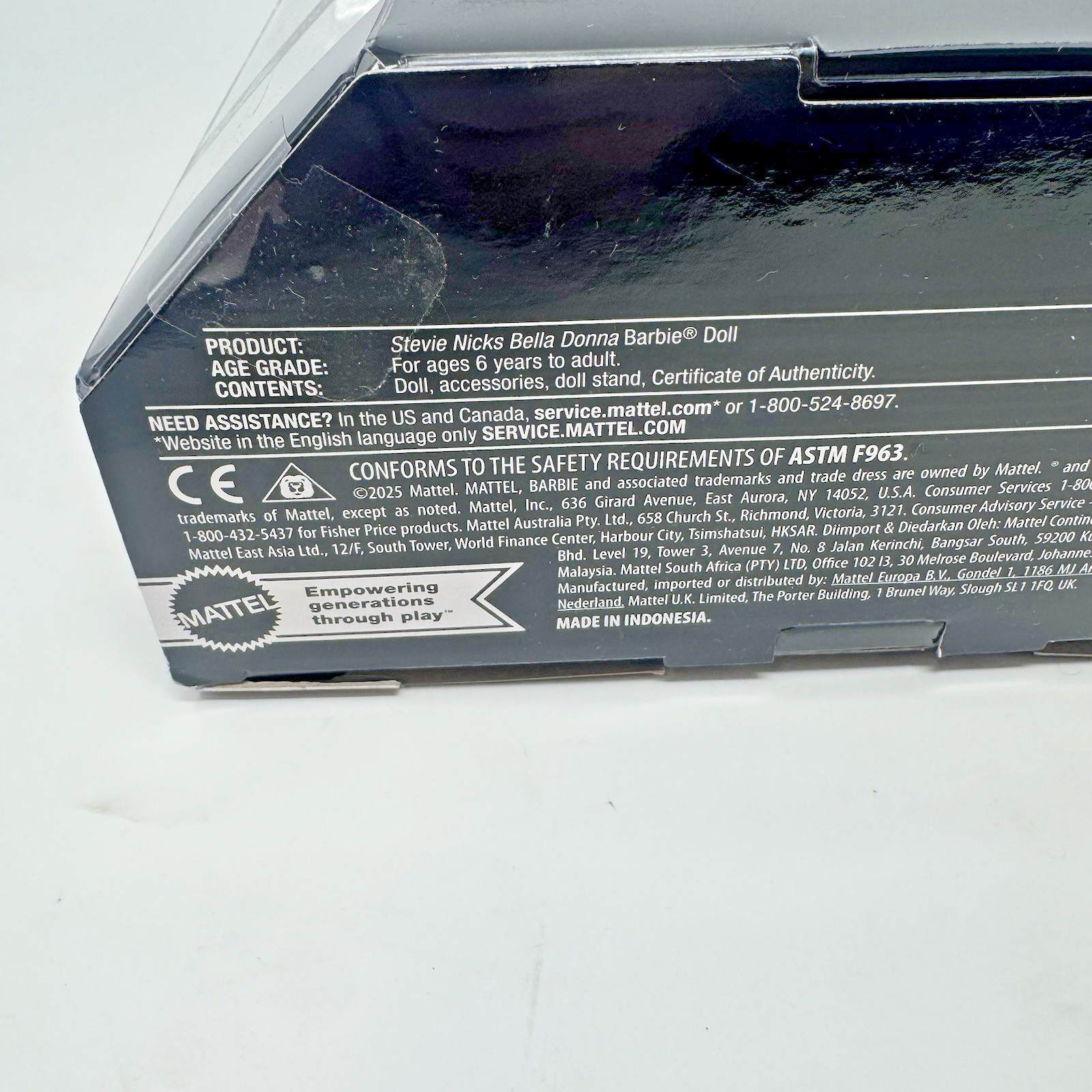 Barbie Signature Music Series Stevie Nicks Bella Donna Collector Doll - New