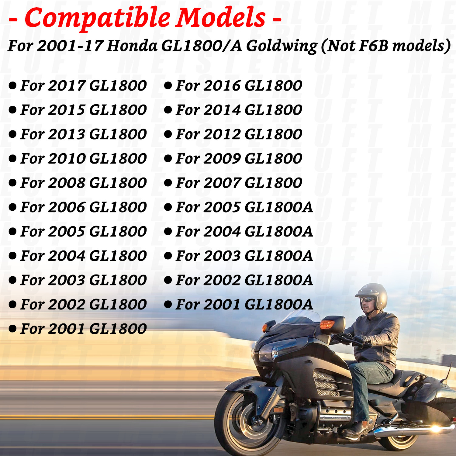 New Rear Brake Rotor For 2001-2017 Honda GOLDWING 1800 GL1800 Brake Rotor Disc