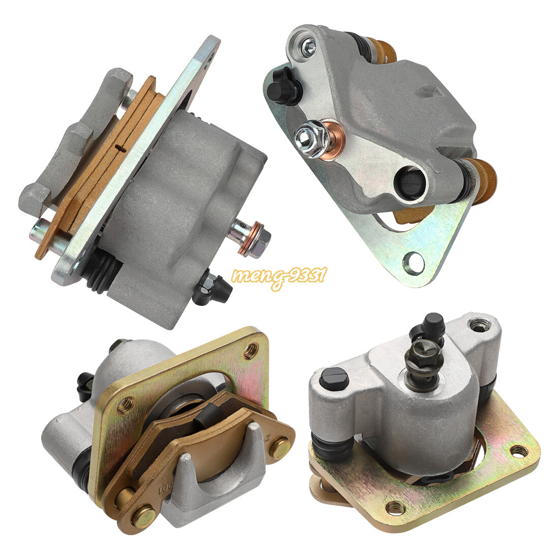 Rear & Front Brake Calipers for Polaris RZR 800 2008-2014 RZR S 800 2009-2014