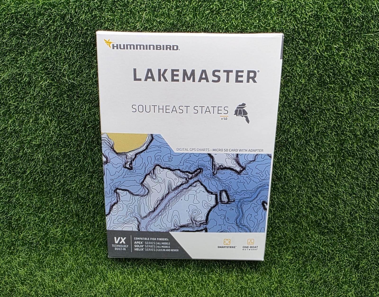 Humminbird LakeMaster [SOUTHEAST V1] Fish Finder Maps APEX/SOLIX/HELIX #601008-1