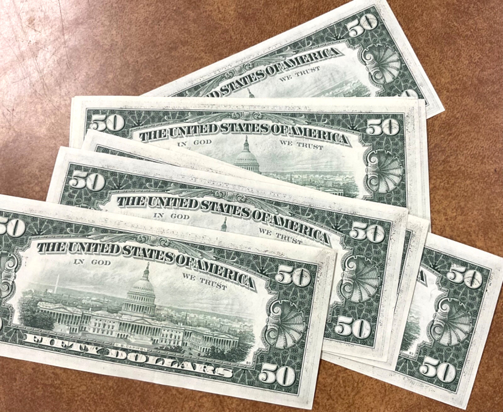 1977 $50.00 Dollar FRN 1 CRISP UNC K DALLAS.