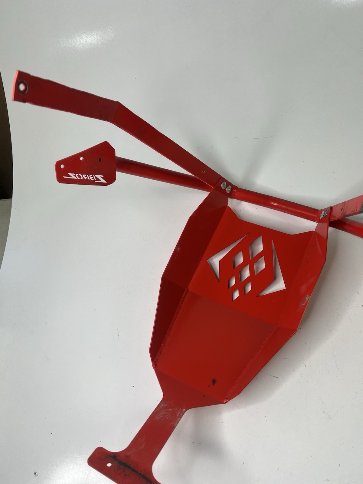 2017 POLARIS AXYS RMK 800 ZBROZ Front Bumper Nose Guard Aftermarket Red