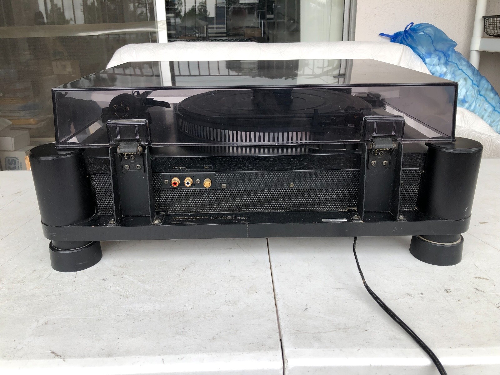 NAKAMICHI DRAGON-CT COMPUTING TURNTABLE - RARE
