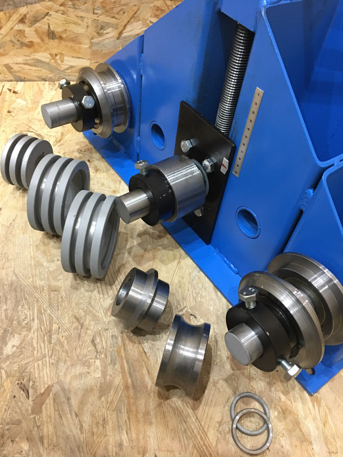 Heavy Duty Roller Bender / RING ROLLER - Flat Bar, Tube, Pipe, Box - RR-MAX+