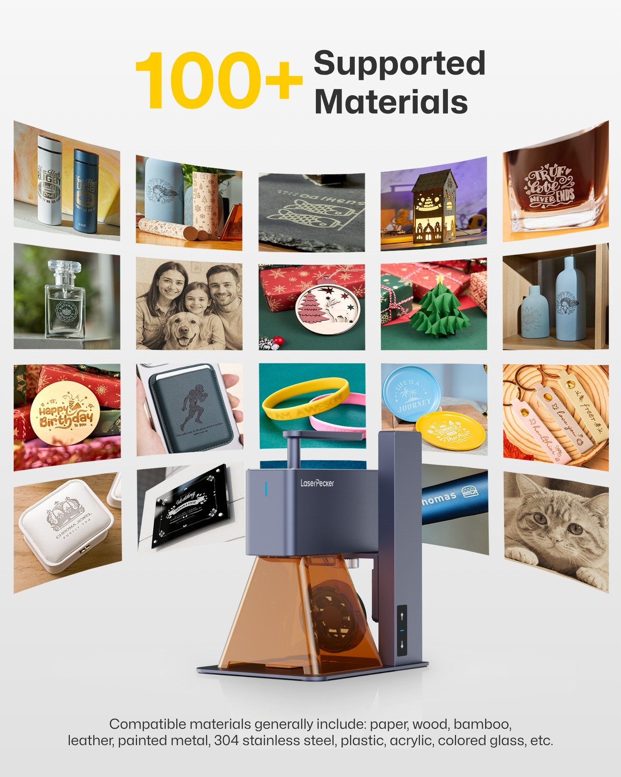 Refurbished LaserPecker LP2 Laser Engraver Handheld Engraving Machine Cutter