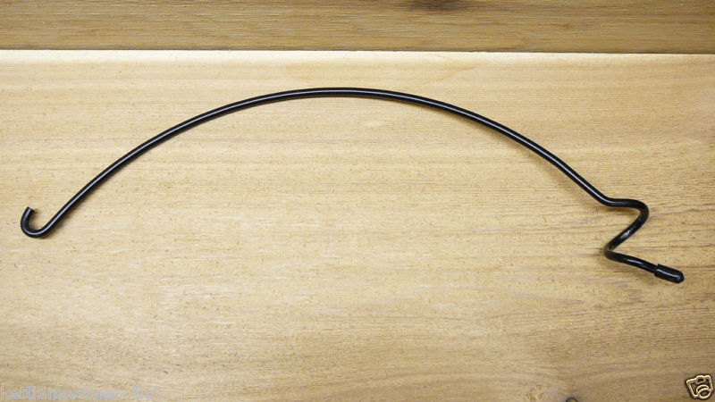 Erva 16" Coil Hanger for 1" Diameter Pole Plant, Bird Feede, Bird House Hanger