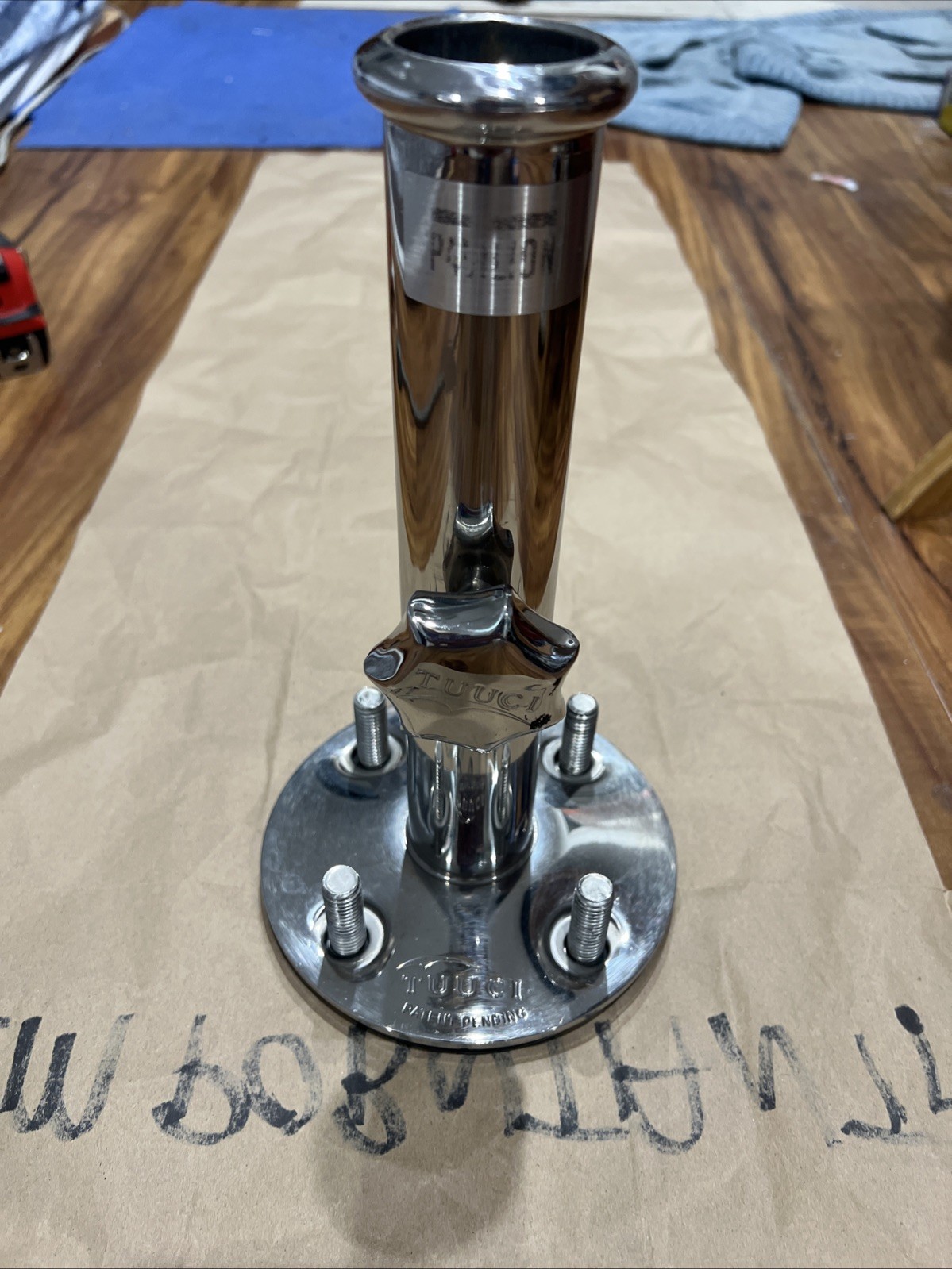 Umbrella Mount For Your Deck Patio Boat TUUCI Brand Stainless Steel Very Thick