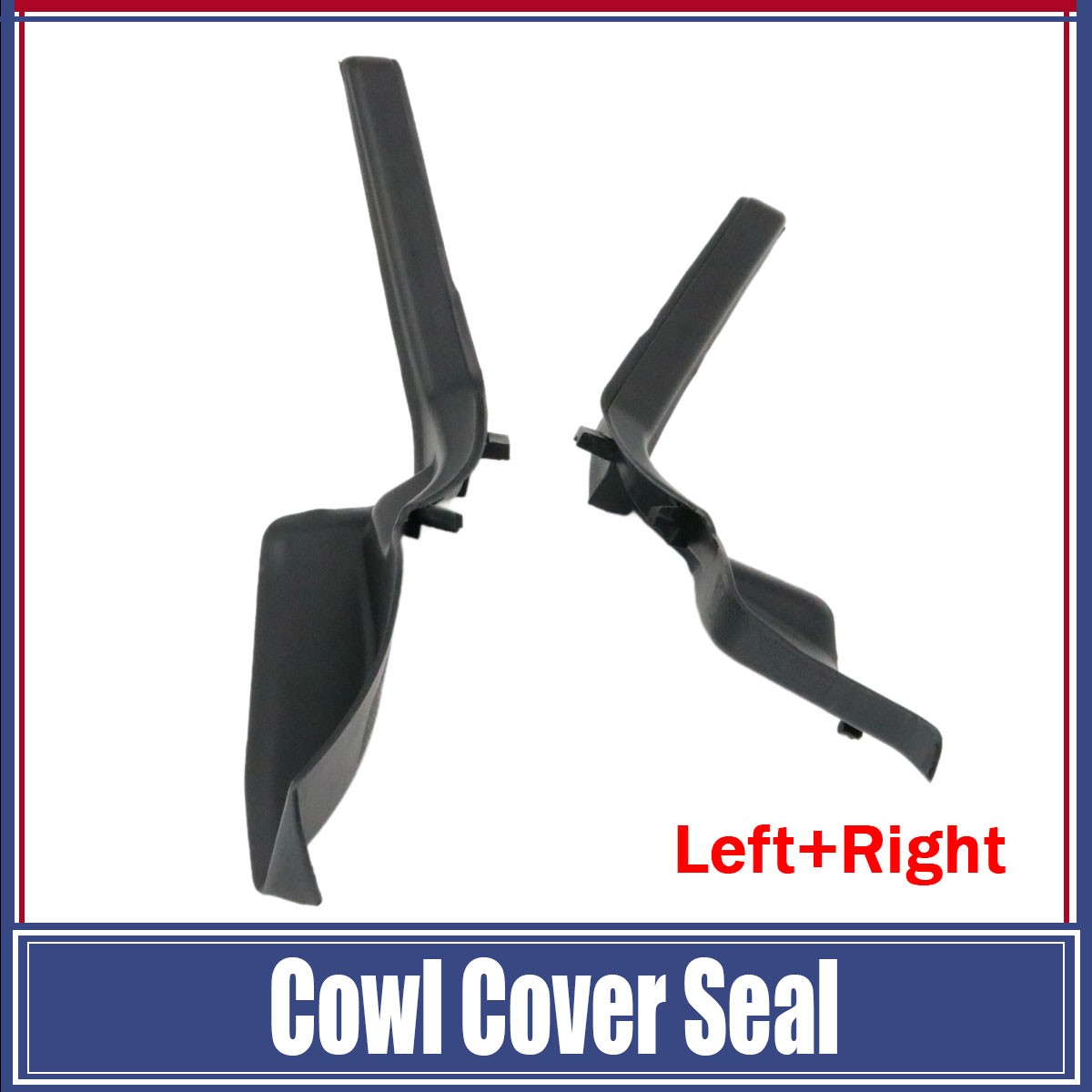 Pair Cowl Cover Seal Set Left + Right Side For 2019-2024 Toyota RAV4