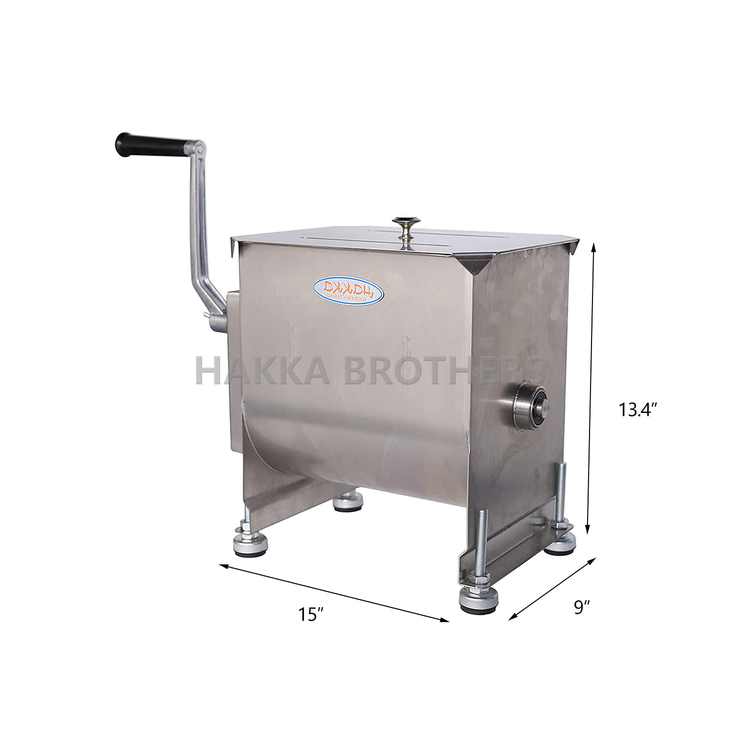 Hakka Commercial Meat Mixer with Sausage Stuffer Machine Kitchen Food Processor