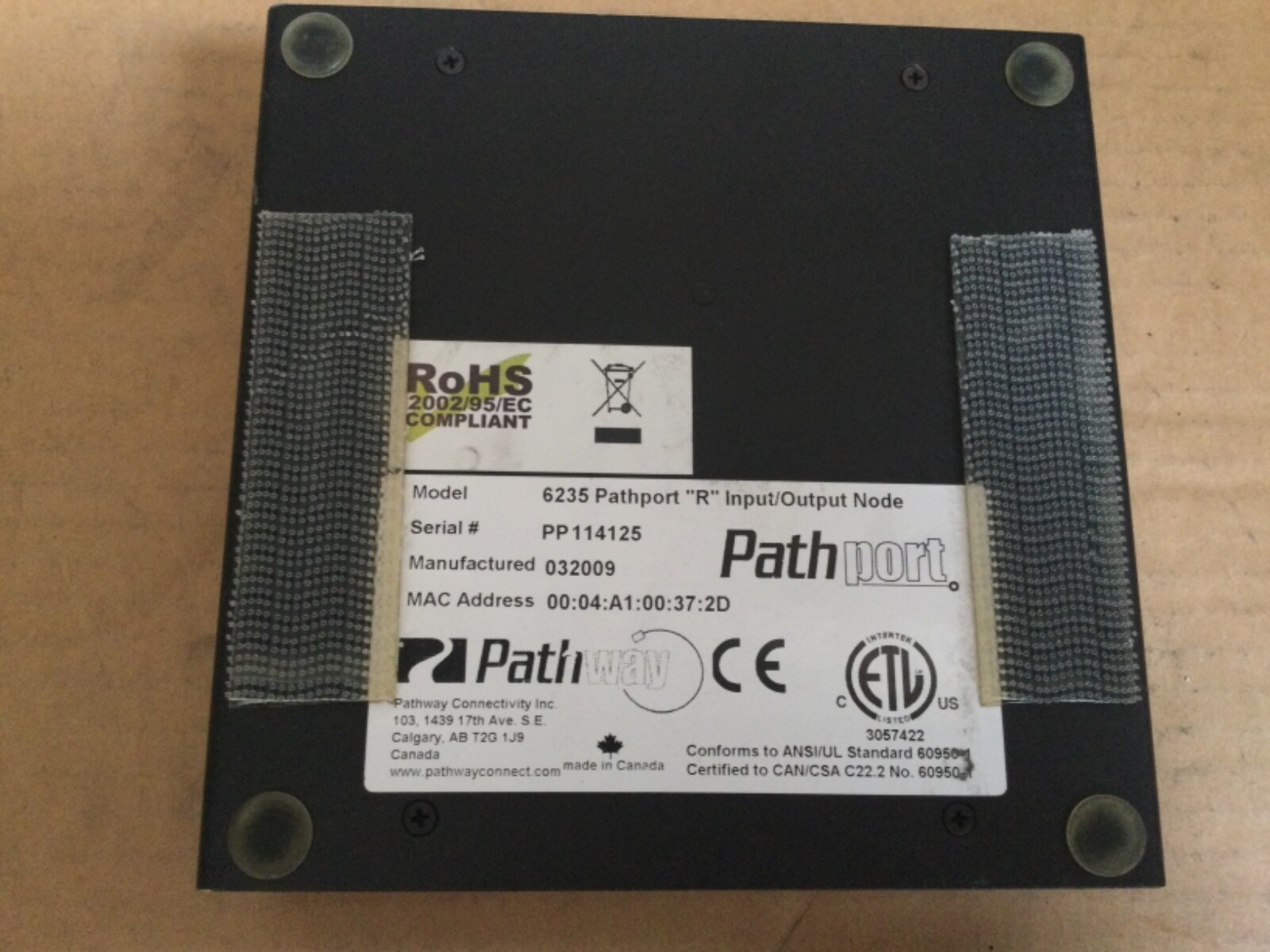 Pathport 6235 R Input/Output Node DMX Free Shipping