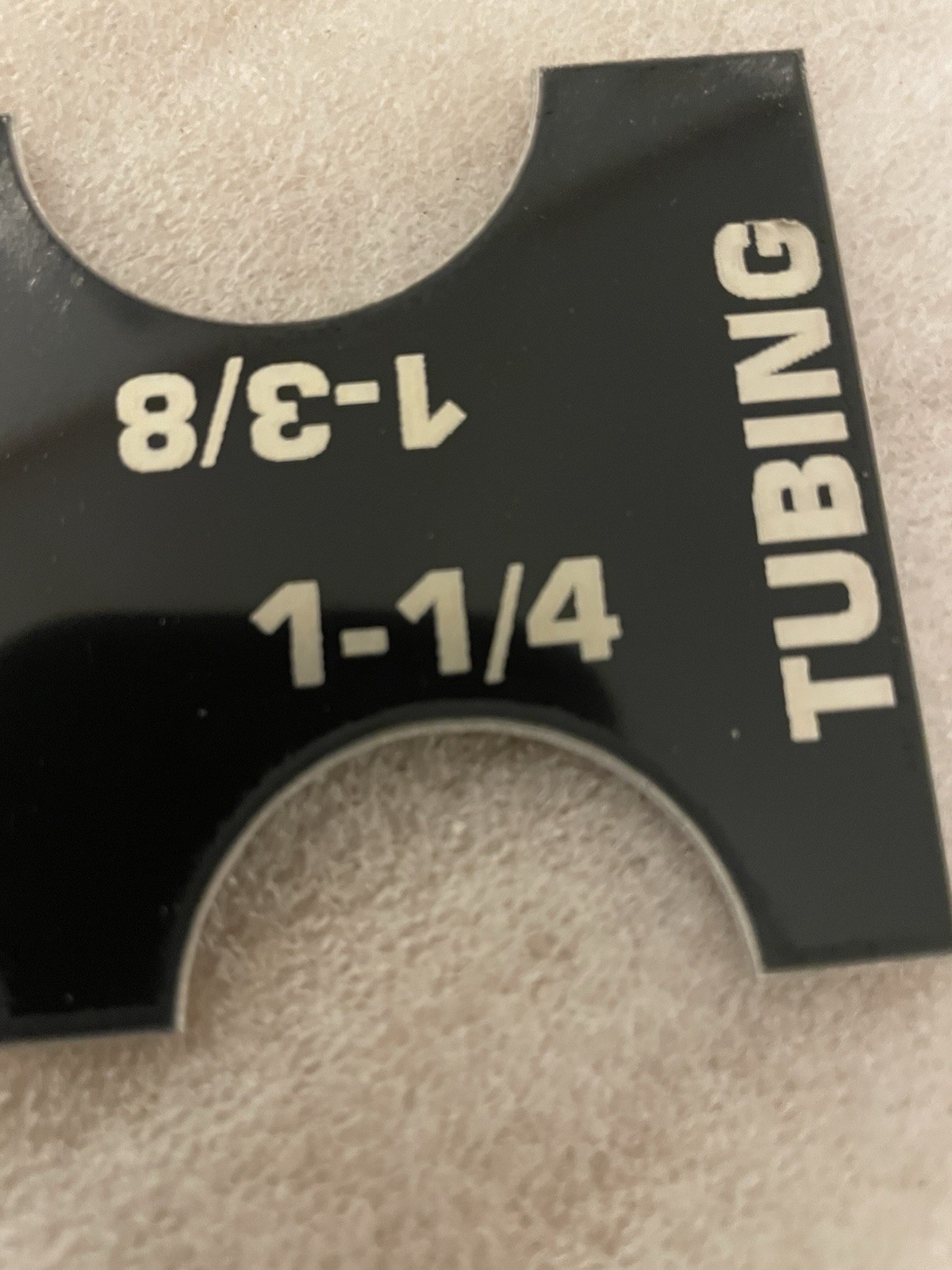 Round Tubing Diameter Gauge - 1/2" up to 1-3/4" - IMCA NHRA Brand New