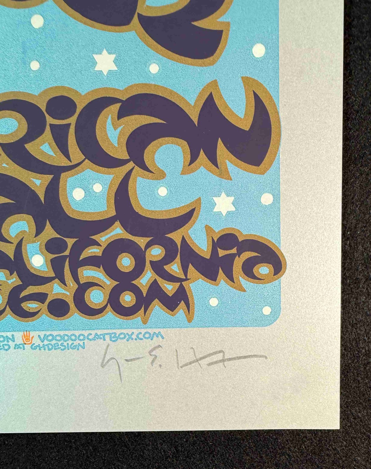 Moonalice 420 Celebration Gathering of the Tribe 2022 Gary Houston S/N COA