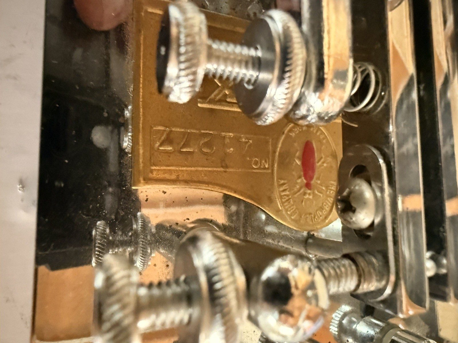 Vibroplex lambic Deluxe Chrome Ham Radio Iambic Straight Single Key