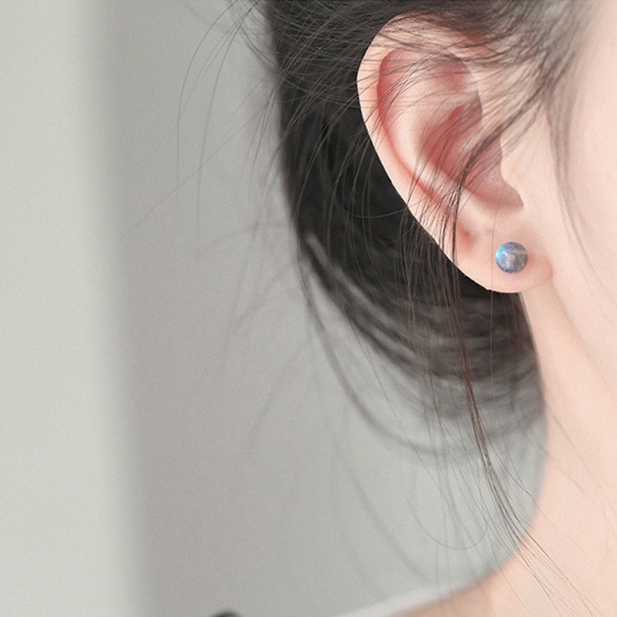 Natural Moonstone Simple and Delicate Earrings for Women Healing Crystal Jewelry