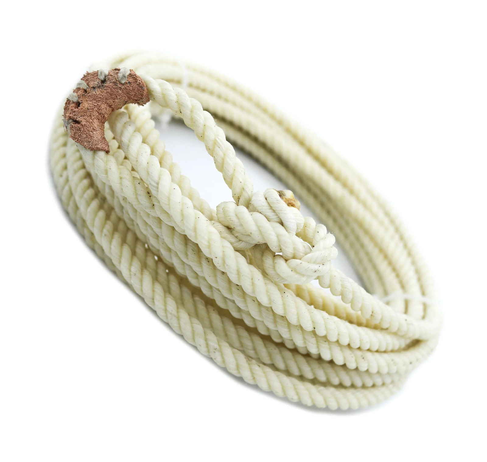 30 FT White Western Adult Lasso Rope Rodeo