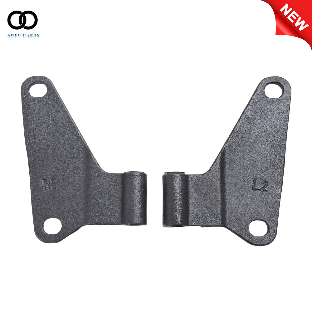 For Jeep Wrangler JK 2007-2018 Body Door Hinge Replacement Set Black Powder Coat