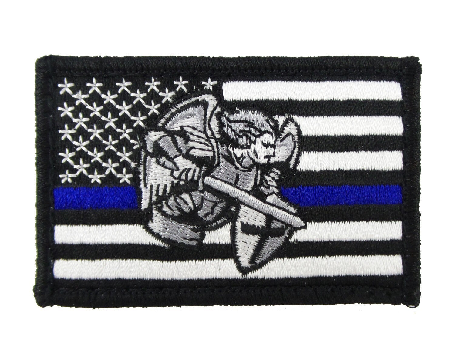 USA American Flag Patches 3"X2" Hook and Loop Military Tactical American Owned