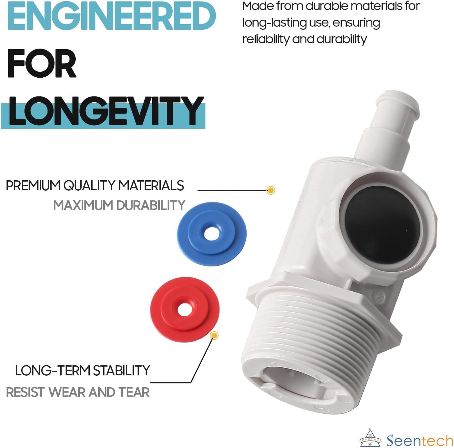 Universal Wall Fitting UWF Connector 9-100-9001 For Polaris 280/380 Pool Cleaner