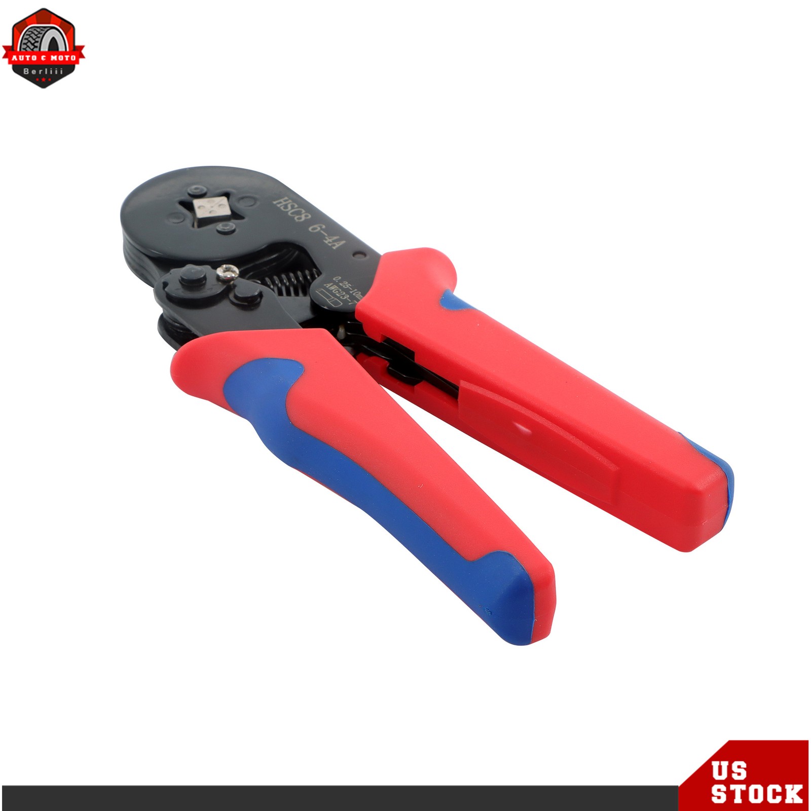 Ferrule Crimping Tool Kit AWG 23-7 Self-Adjustable Ferrel Crimper Kit w/1200PCS