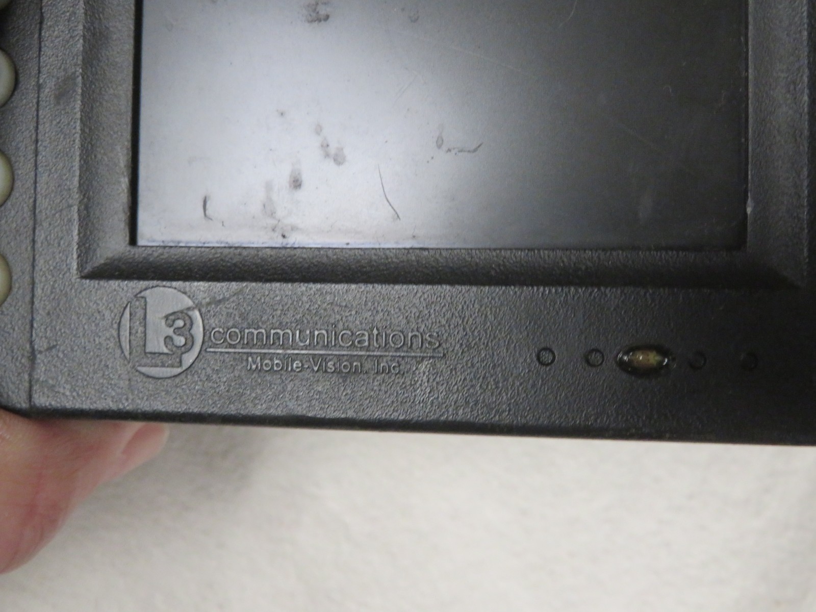 L3 Communications Mobile Vision Police DVR Screen 3.5 TFT LCD Monitor