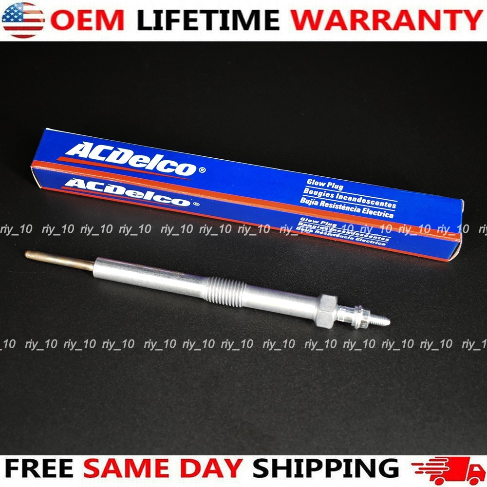 8pcs OEM 12639701 / 9G Diesel Glow Plugs for Silverado LMM LML LBZ Duramax 6.6L