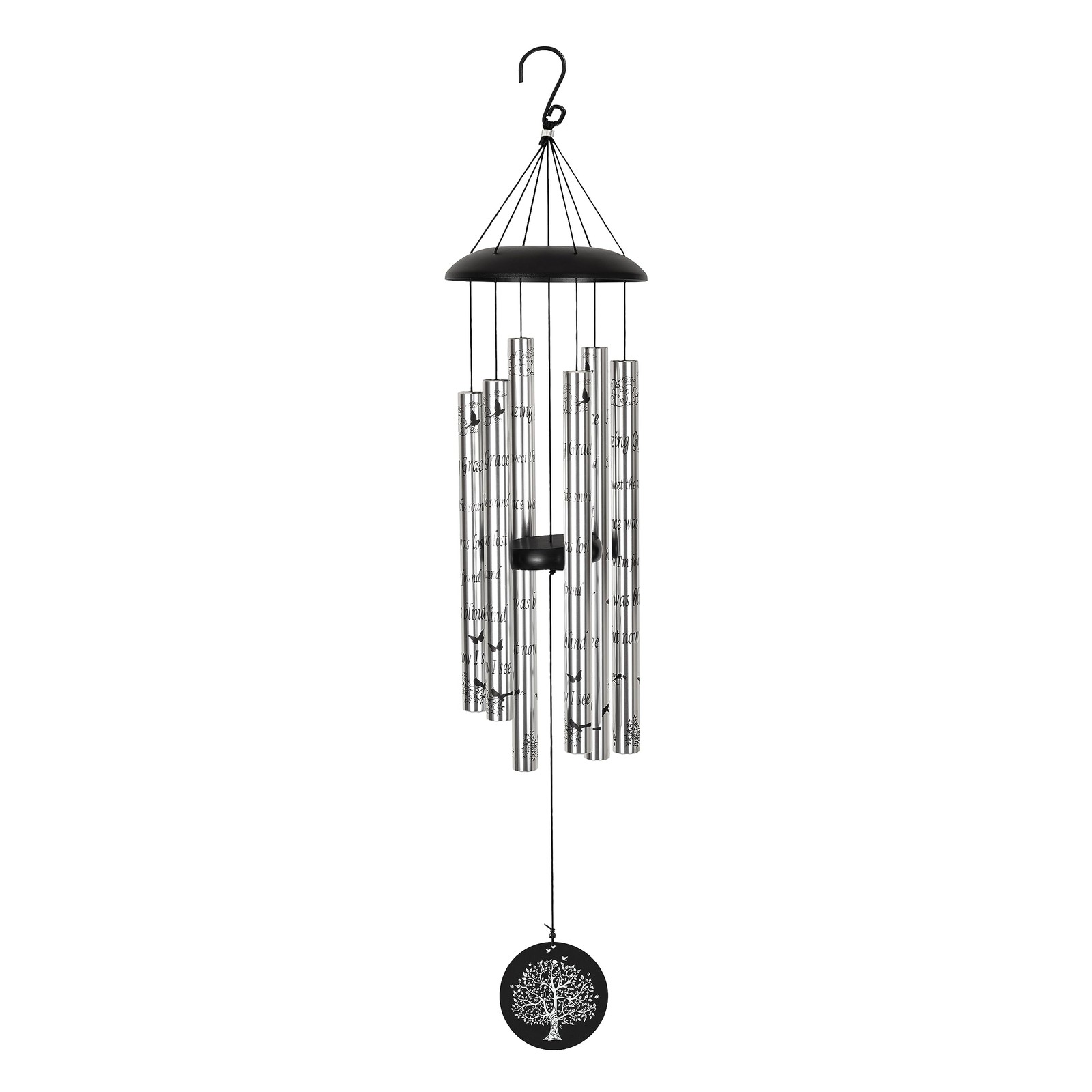 The Wind Chime CO Deep Tone Sympathy with 6 Andonized Silver