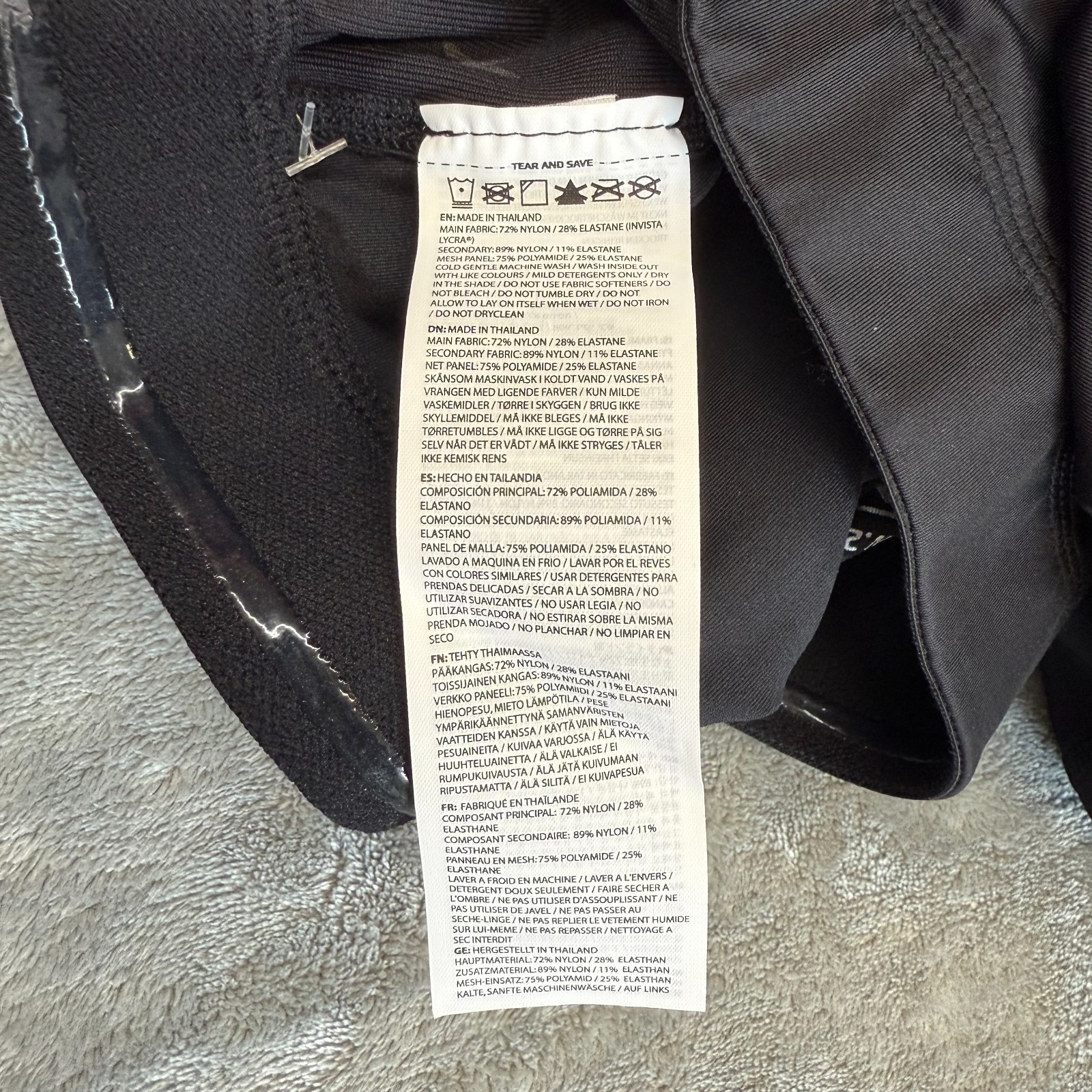 2XU Pre-Natal Sport Compression 3/4 tights womens XS black/Silver WA3596B NWT