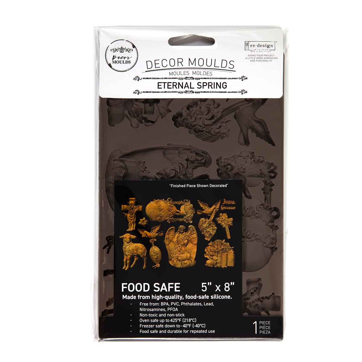 Eternal Spring | 5" x 8" Silicone Craft Décor Mould | Redesign with Prima