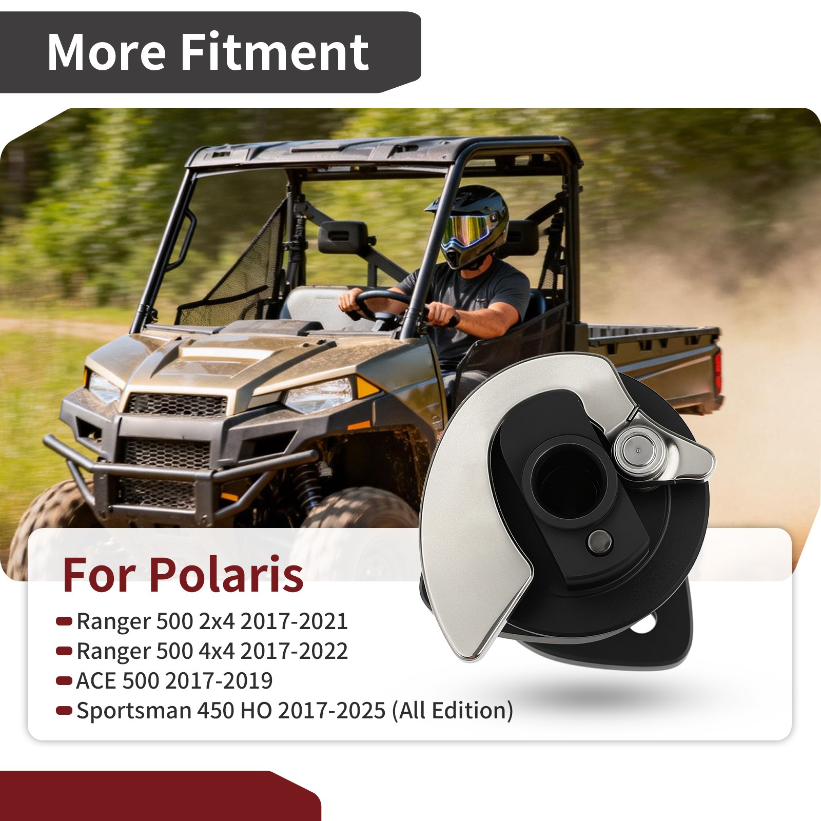 2V Camshaft Assembly For Polaris Sportsman 450 HO 2017 2018 2019 2020 2021-2025