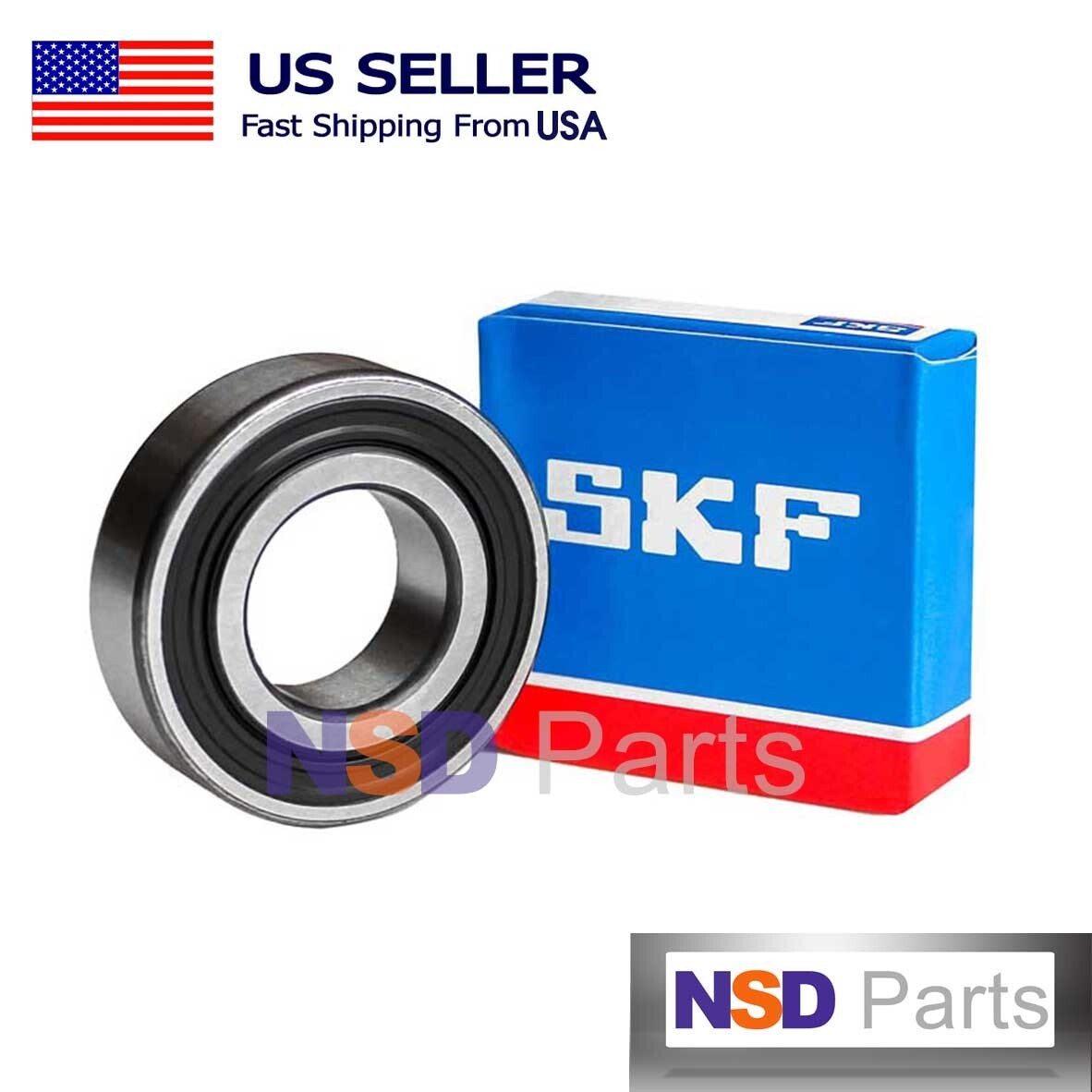 NEW 6204-2RS  SKF RUBBER SHIELD BALL BEARING 20X47X14 mm