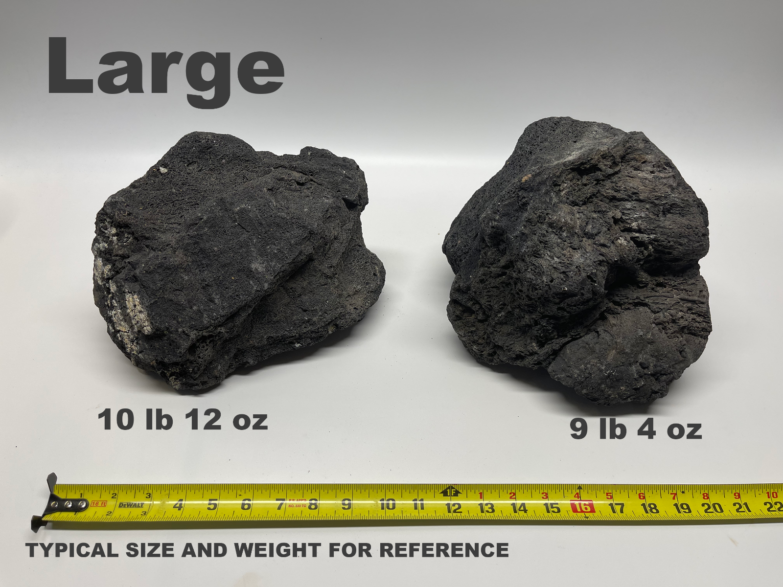 Black Lava Rock (Fuji Stone) / Planted Aquarium / Decoration/Hardscape/Aquarium