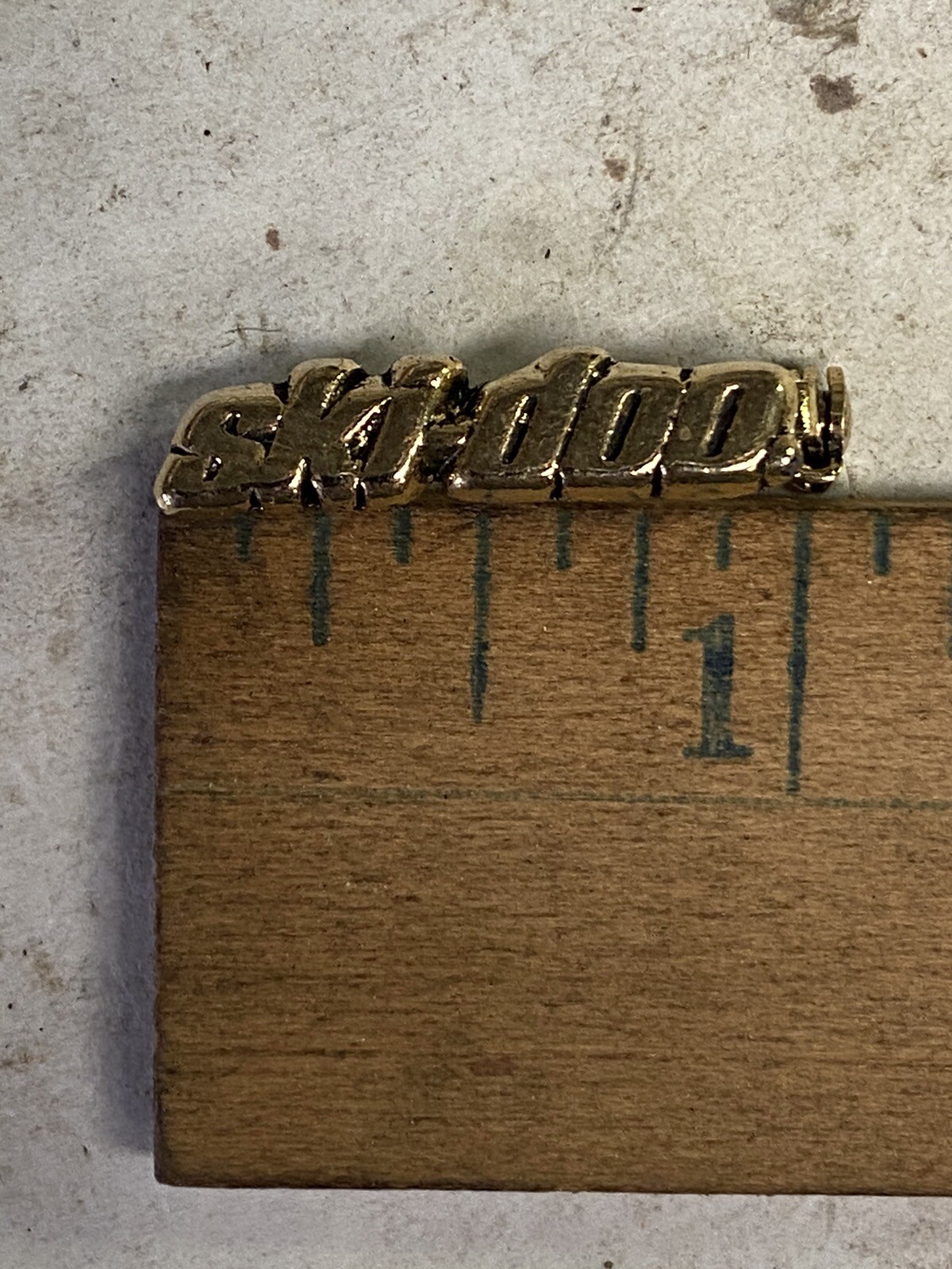 Original Ski Doo Snowmobile Pin Pin back Button-Emblem.