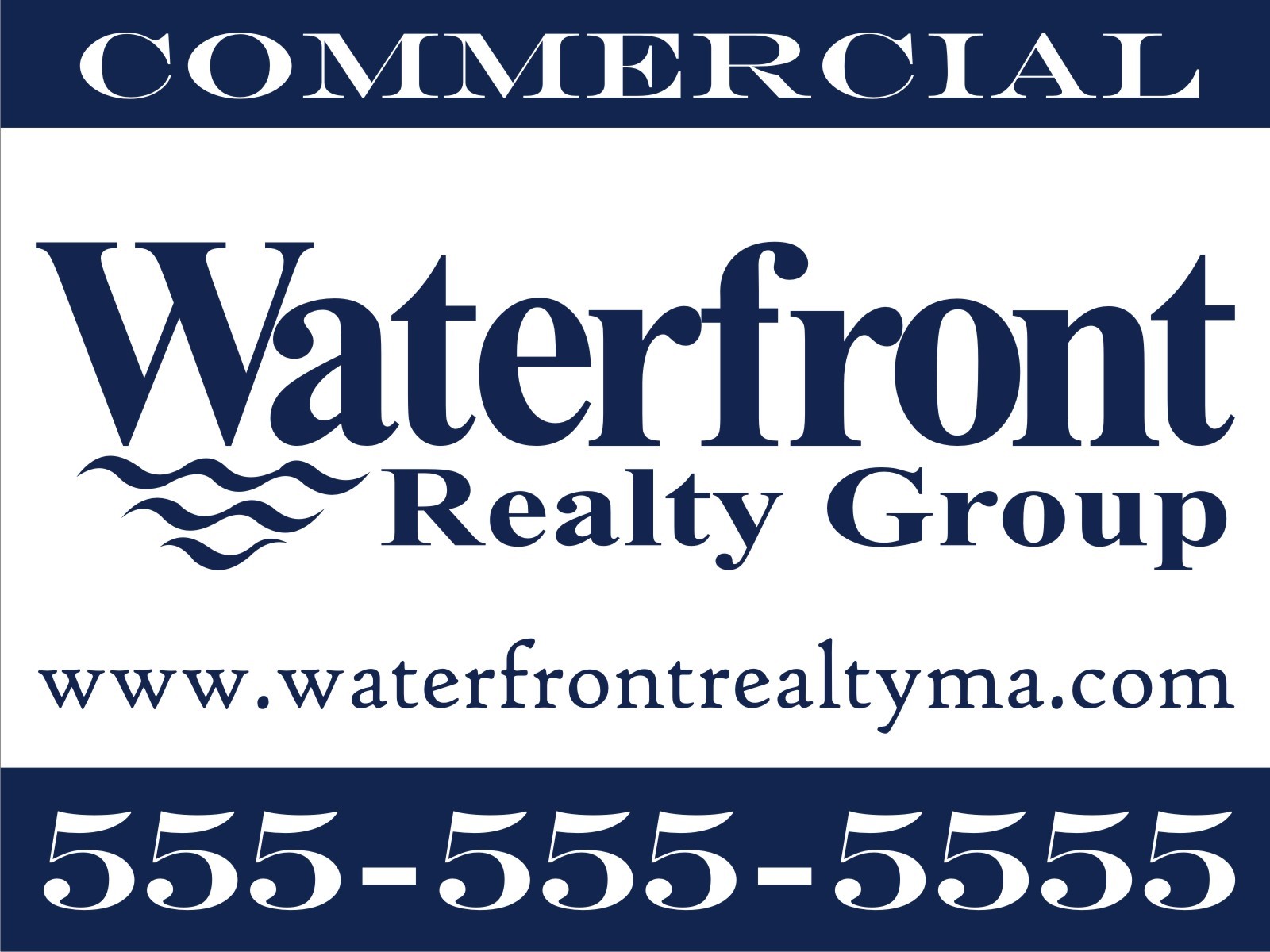 25 18x24 Full Color Custom Yard Signs - Printed Two Sides