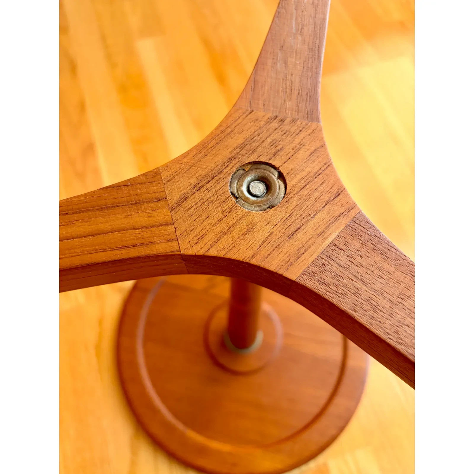 Vintage Danish Teak Side Table by Hans C Andersen for Artex – Pristine 1960s MCM