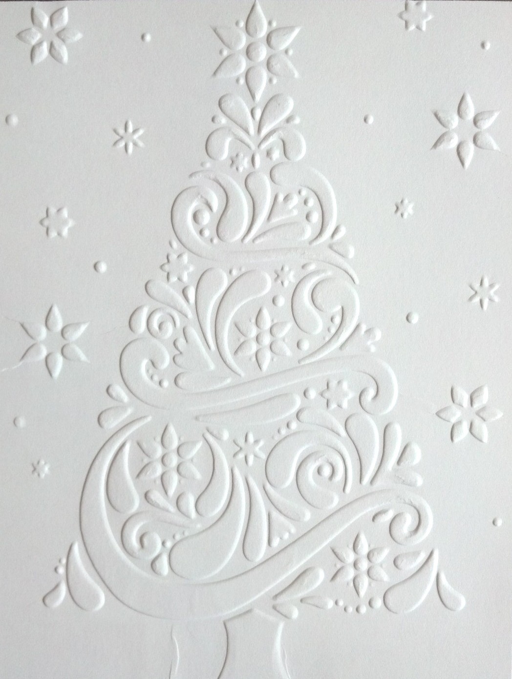 EMBOSSED HOLIDAY STAMPIN' UP CARDSTOCK CARD FRONTS, BUY 5 SETS GET 1 SET FREE