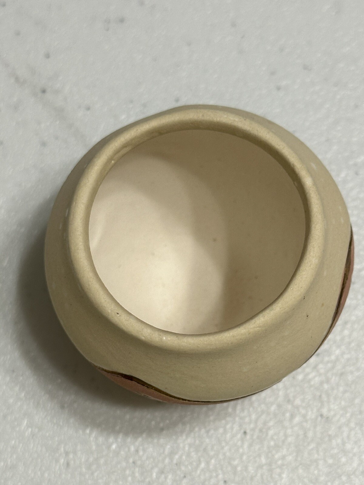 Handmade Artist Signed Native American Southwestern Scene Pottery Plate & Vase