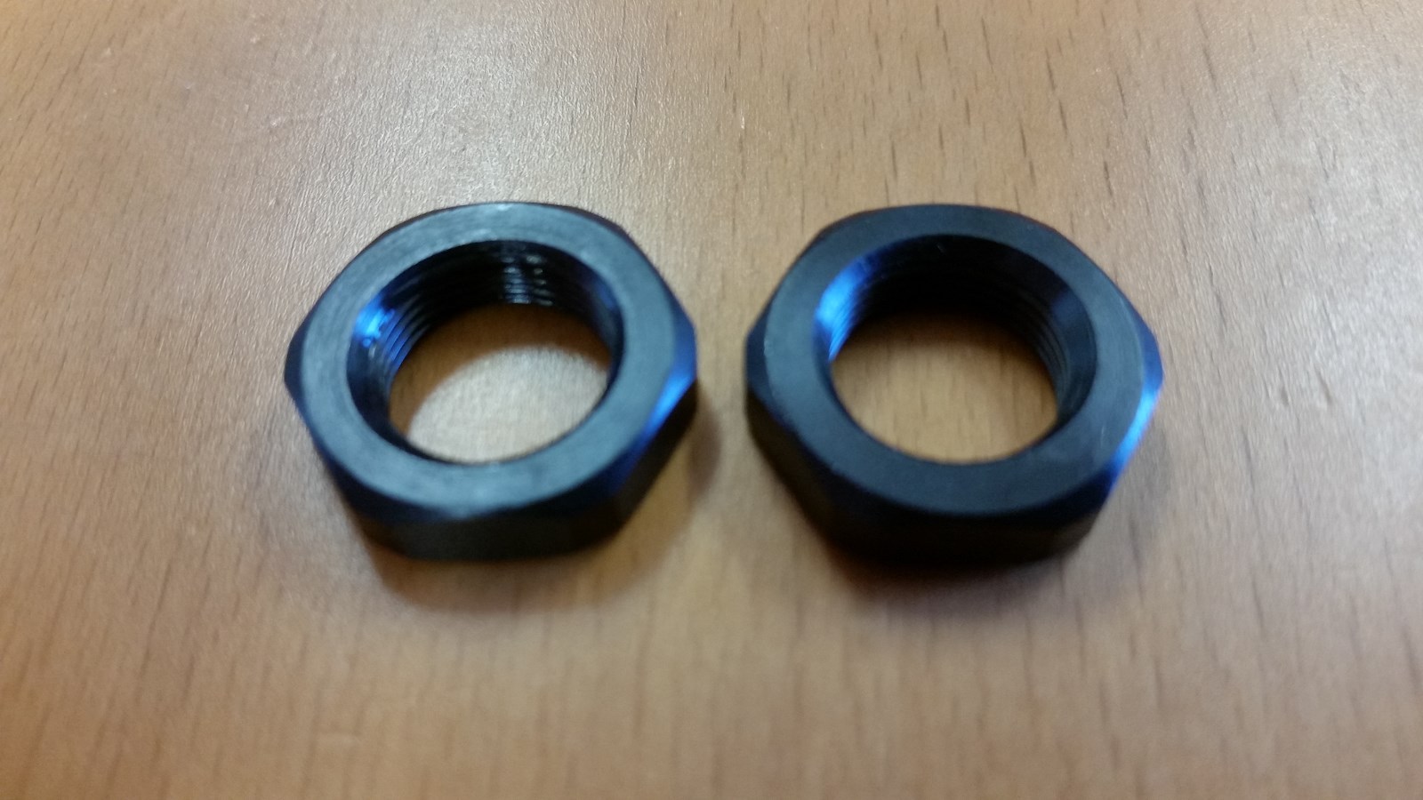 1/2" x 28 Hex Jam Nut 2 per package Made in USA! #3000