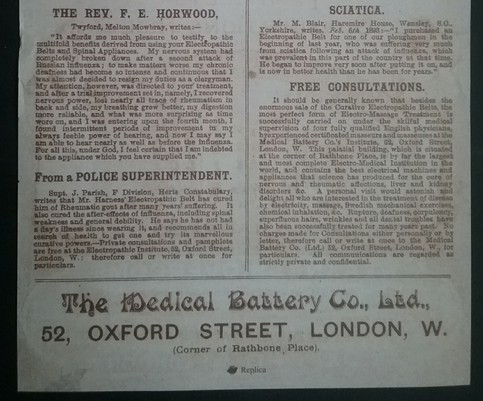 VICTORIAN ELECTROPATHIC BELTS LEAFLET + ****(((2 CARD ADVERTS)))****