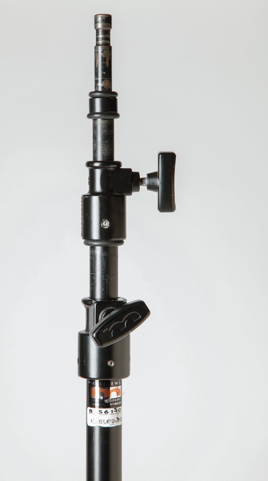 Matthews C Stand, max ht 10.5', black, in excellent condition