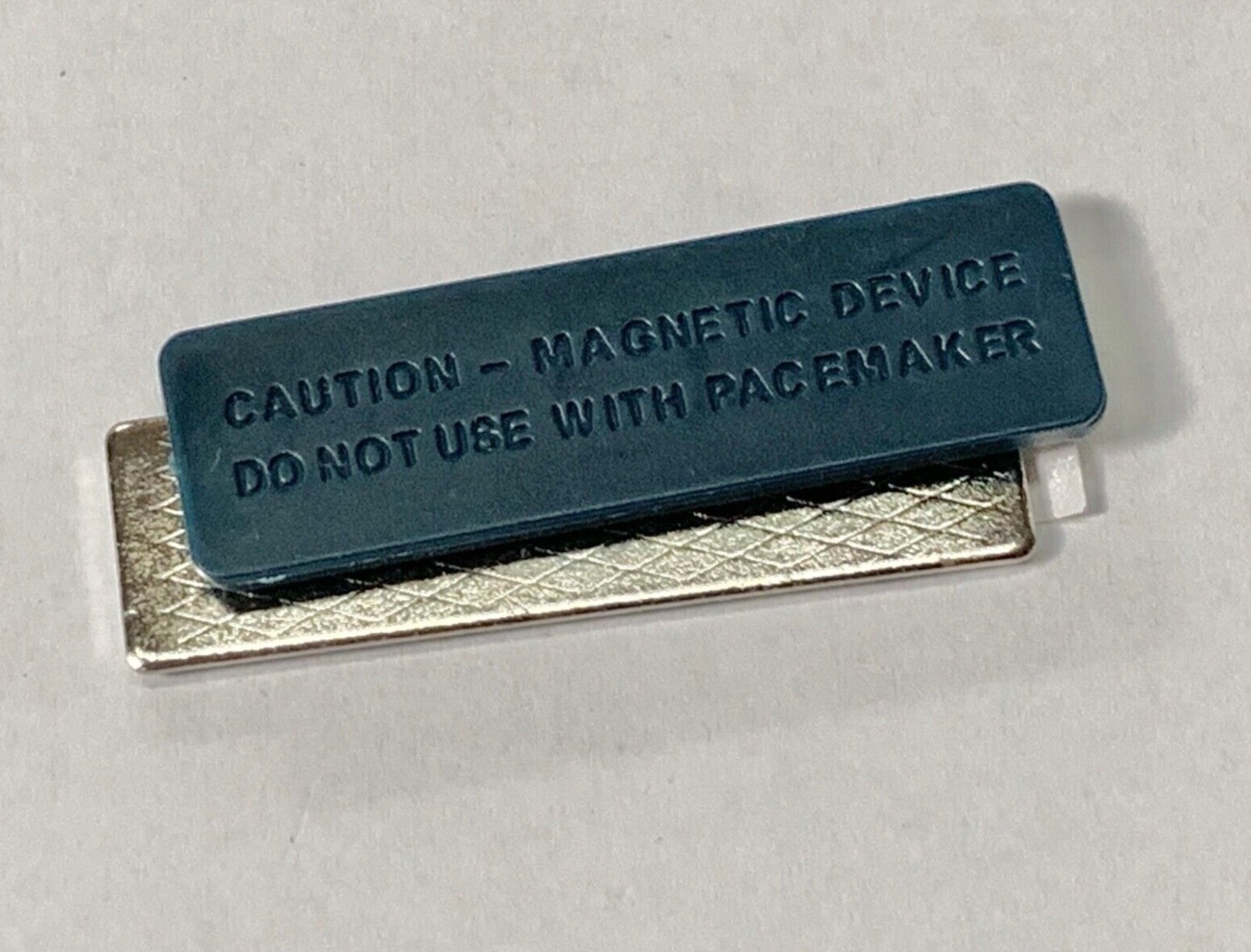 Magnetic Name Badge Backing - Name Tag Fastener with Adhesive Peel, 1.75"