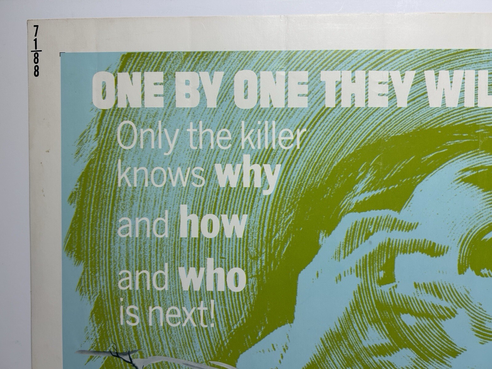 1971 Horror Movie Poster * THE HOUSE THAT SCREAMED * Thriller HALF SHEET 22 x 28