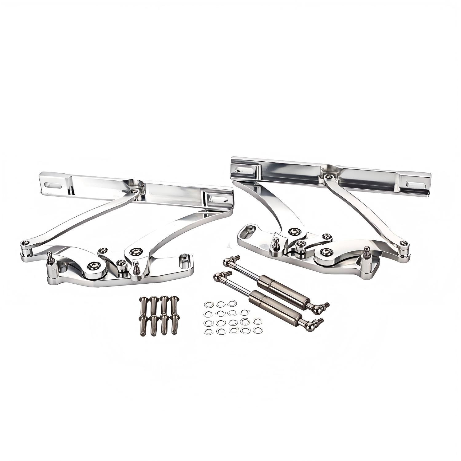 For 1965-1967 Chevelle El Camino Billet Aluminum Hood Hinges Pair