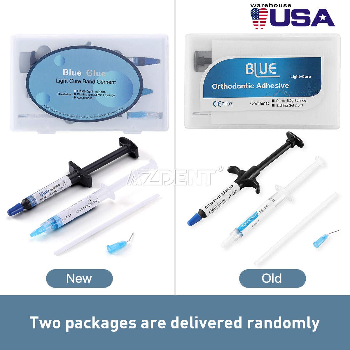 Kit de resina adhesiva fotocurable para ortodoncia, pasta de curado para el pega