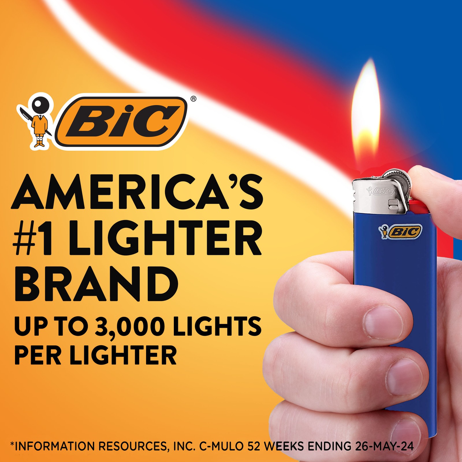 BIC Special Edition Counterculture Series Lighters, 8-Count