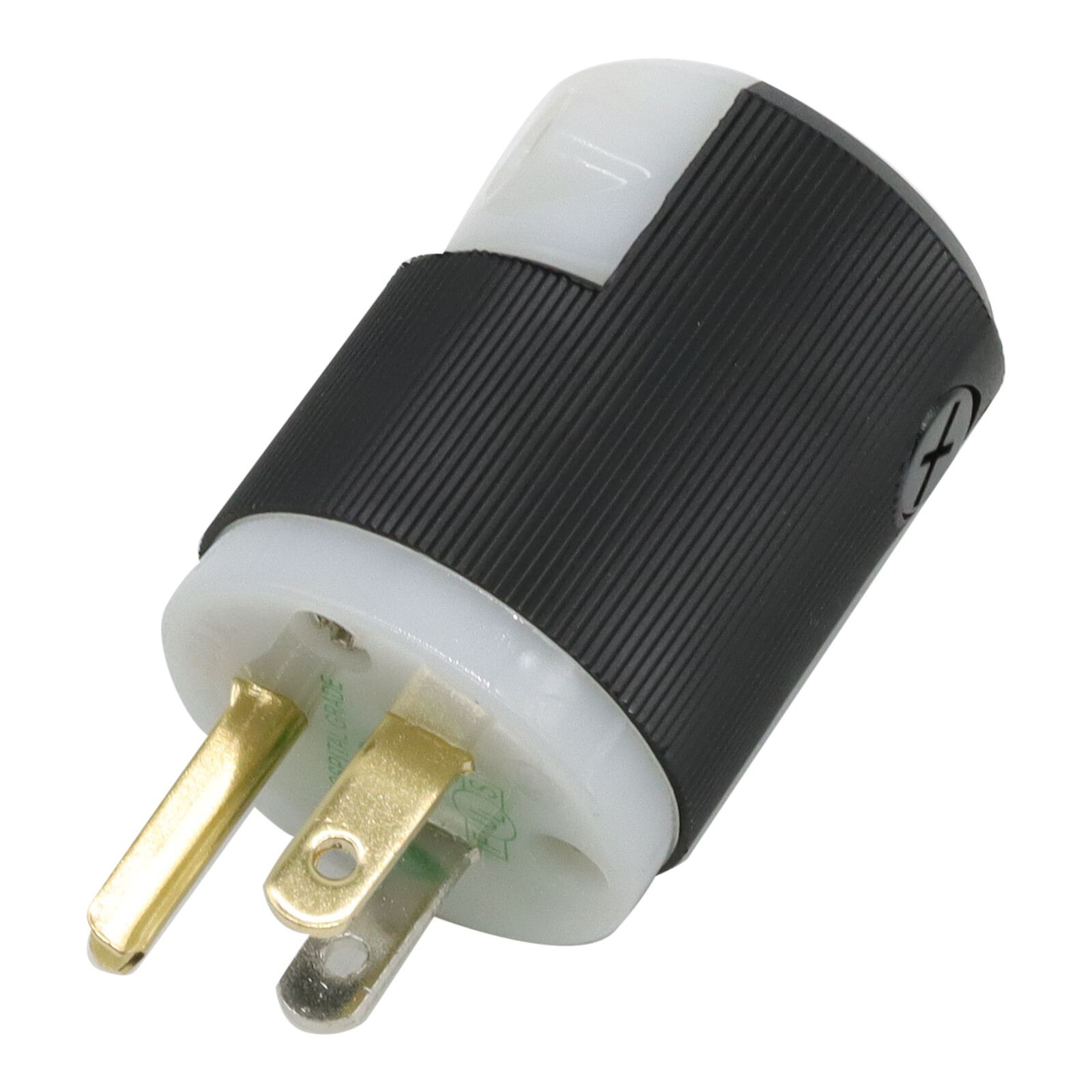 LOT 20x HBL5266C For AC Male Edison NEMA 5-15P Plug 15A 125V Connector CL/BK