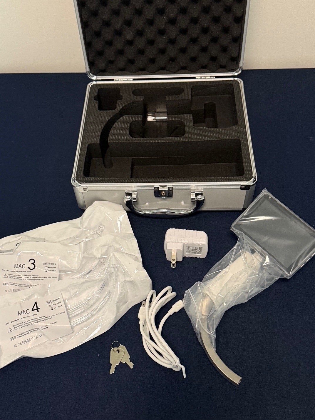 VLD4 Video Laryngoscope - FDA - Same Day Shipment